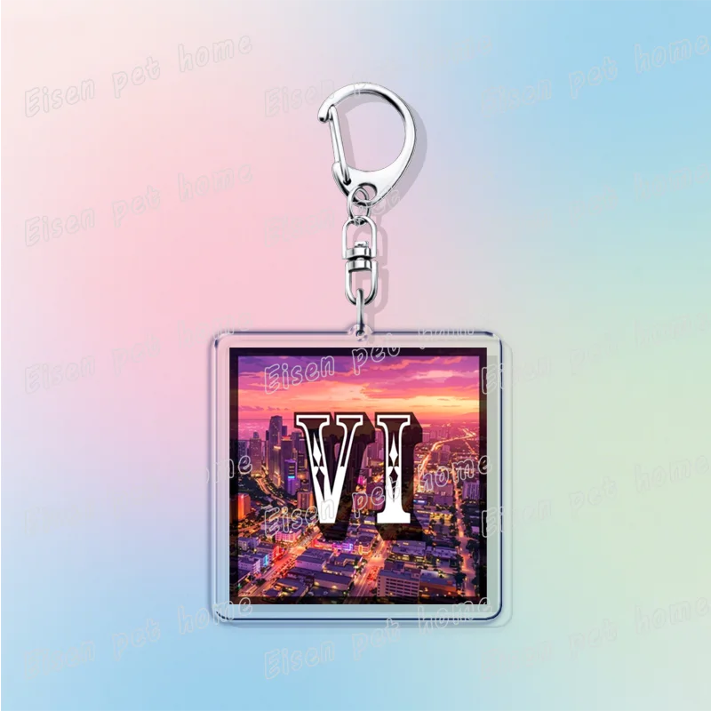 Porte clé V6 CITY KEY + 1 CHANCE DE REMPORTER UN CODE POUR LE JEUX GTA 6