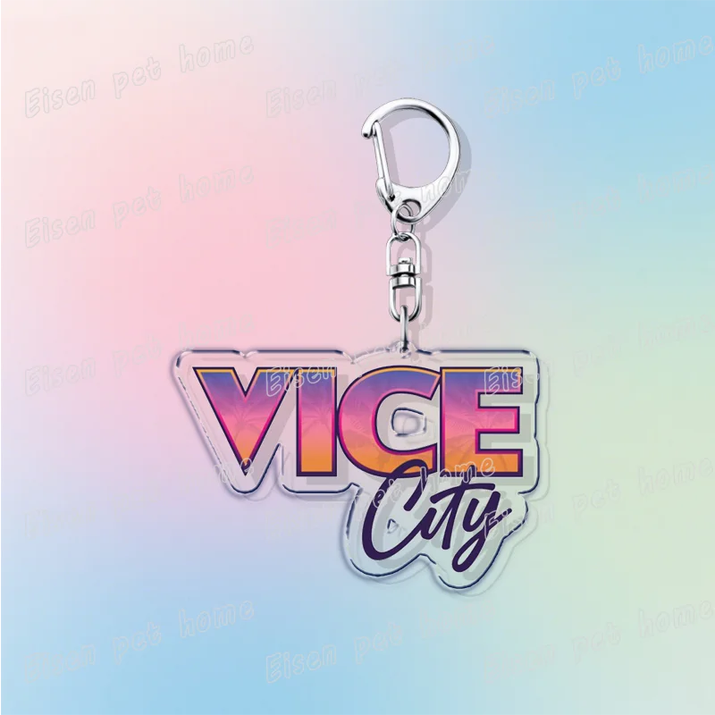 Porte clé V6 CITY KEY + 1 CHANCE DE REMPORTER UN CODE POUR LE JEUX GTA 6
