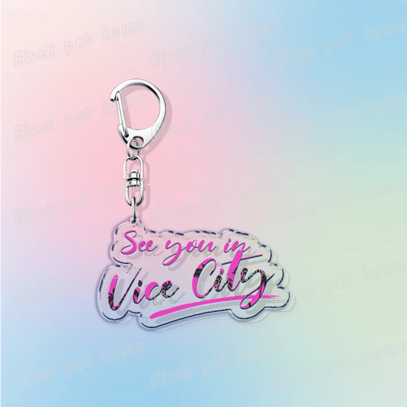 Porte clé V6 CITY KEY + 1 CHANCE DE REMPORTER UN CODE POUR LE JEUX GTA 6